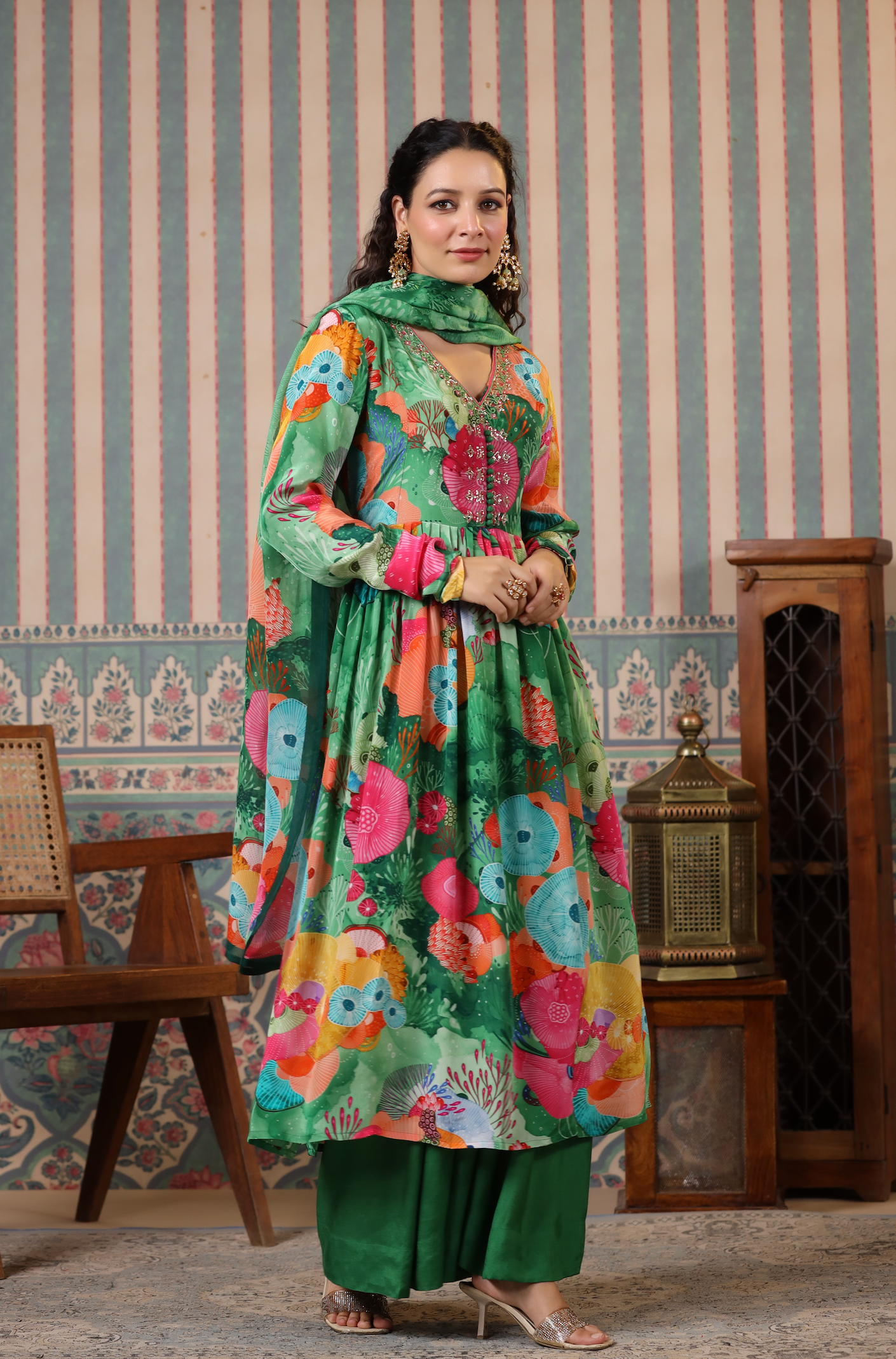 Shamrock Green Suit Set