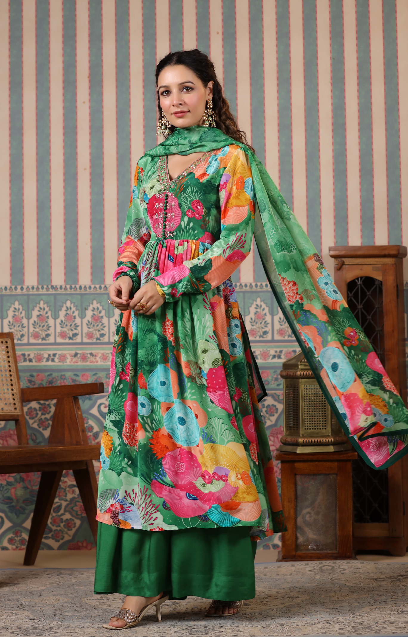 Shamrock Green Suit Set