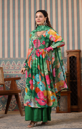 Shamrock Green Suit Set