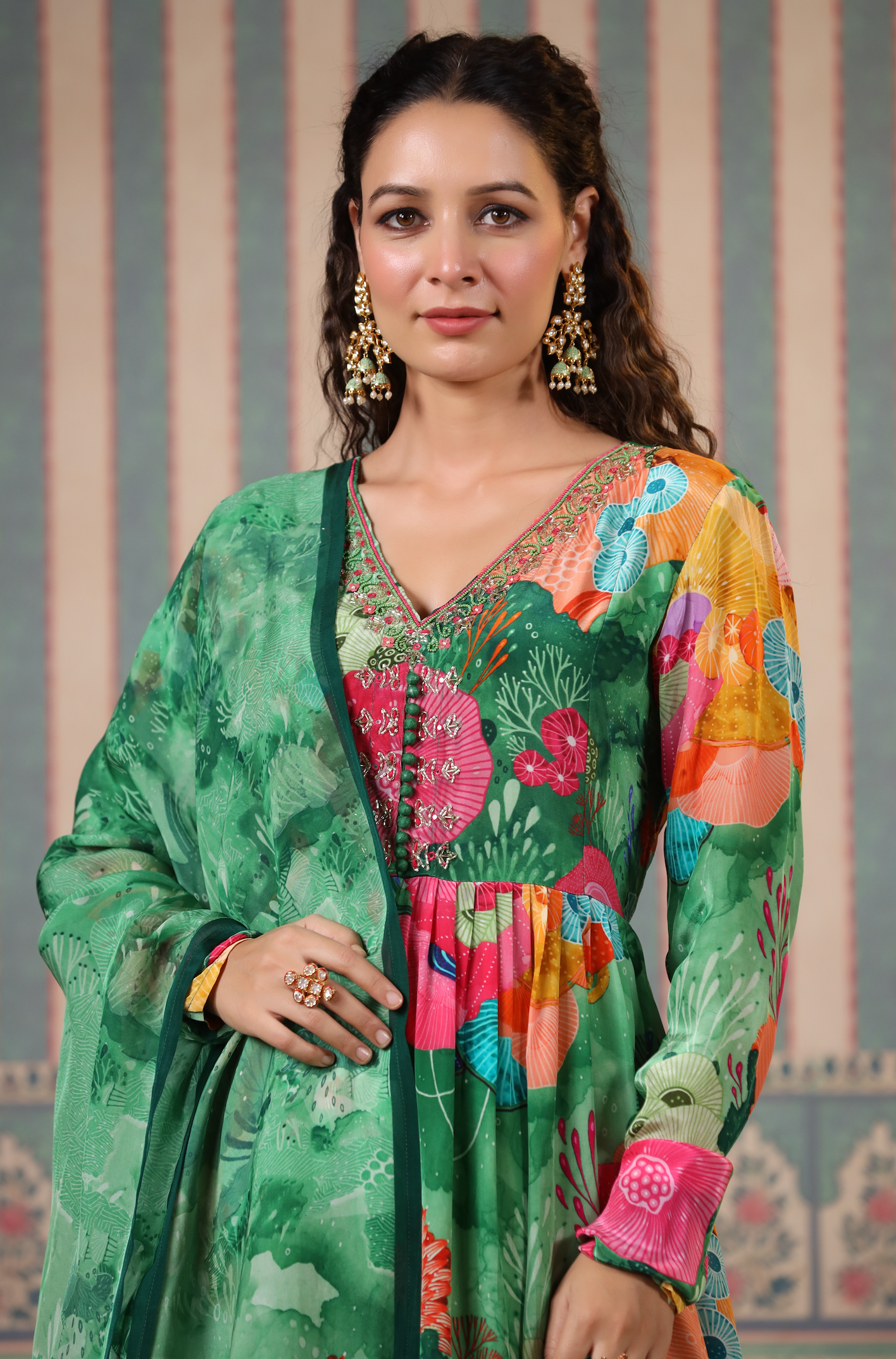 Shamrock Green Suit Set