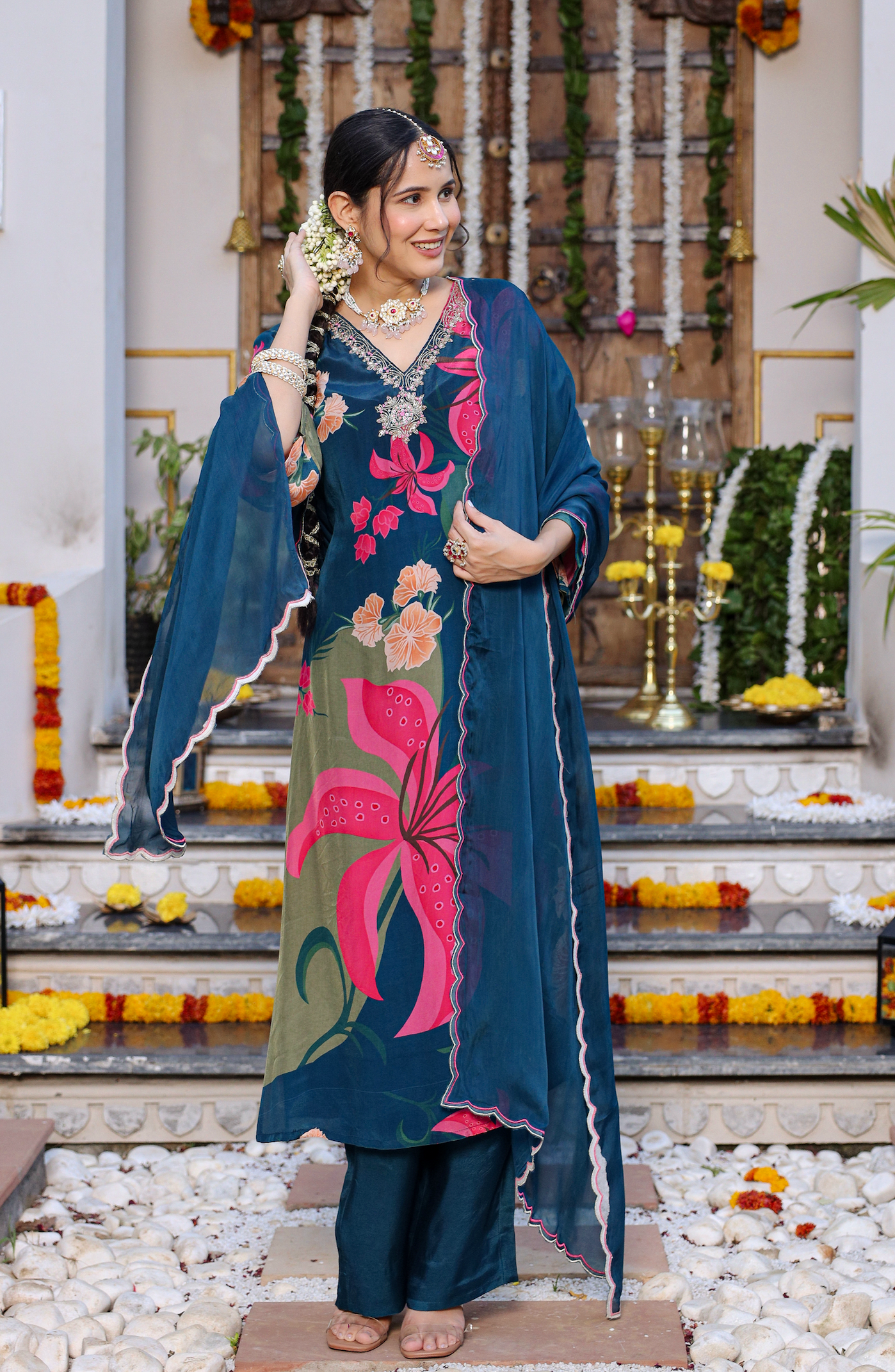 Royal Blue Suit Set