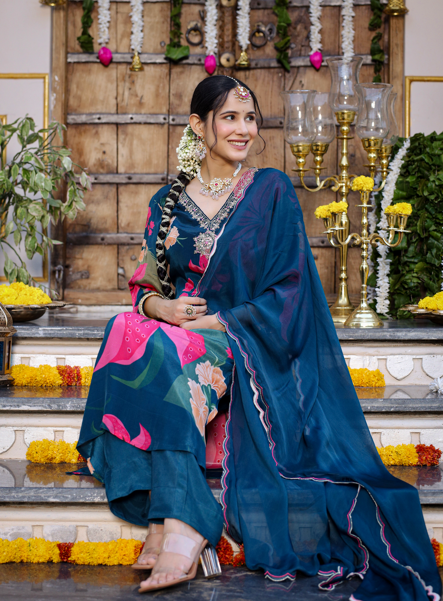 Royal Blue Suit Set