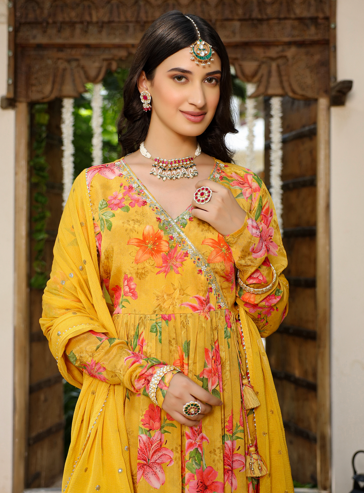 Mustard Yellow Suit Set