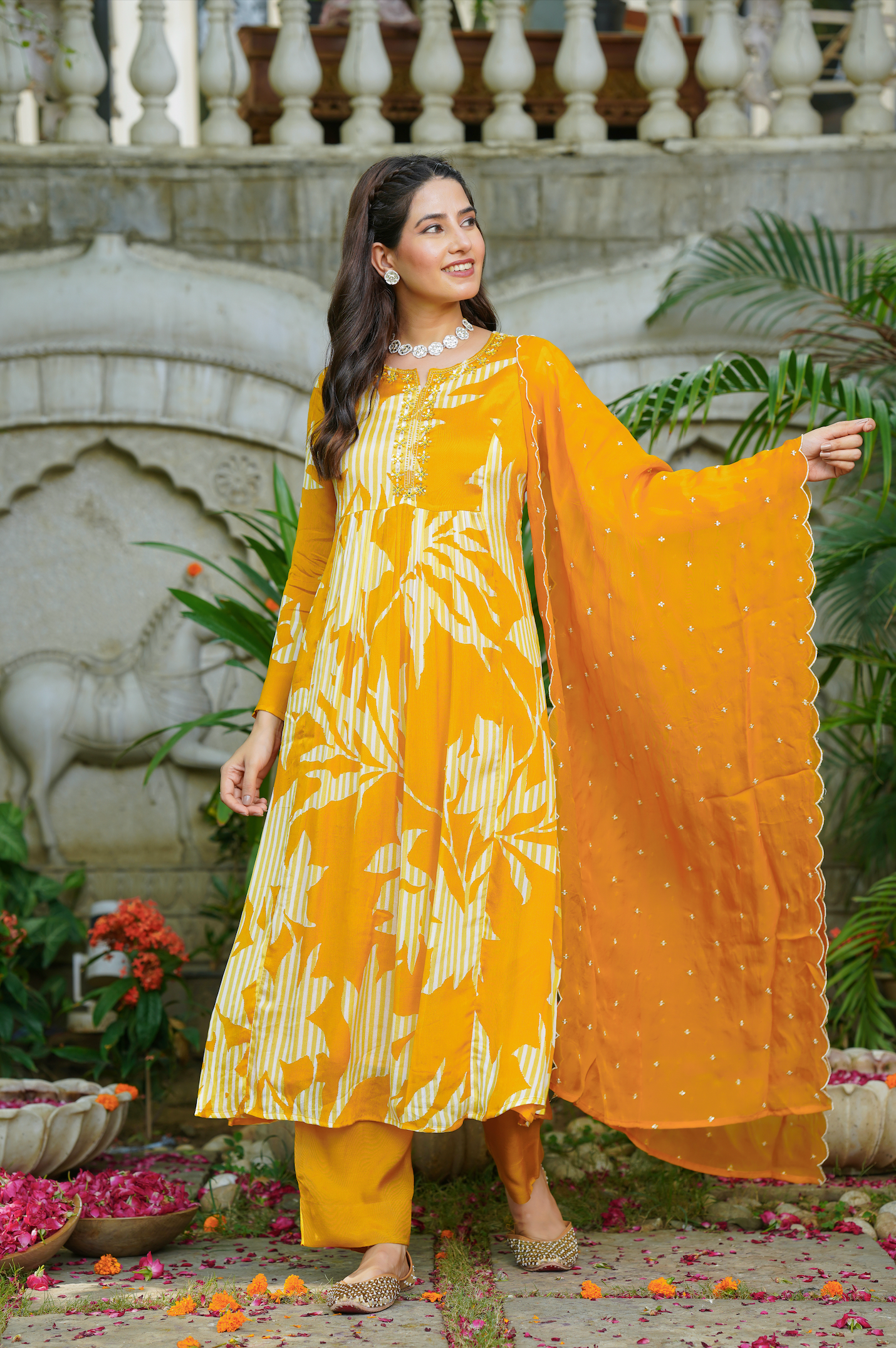 Tuscan Yellow Suit Set