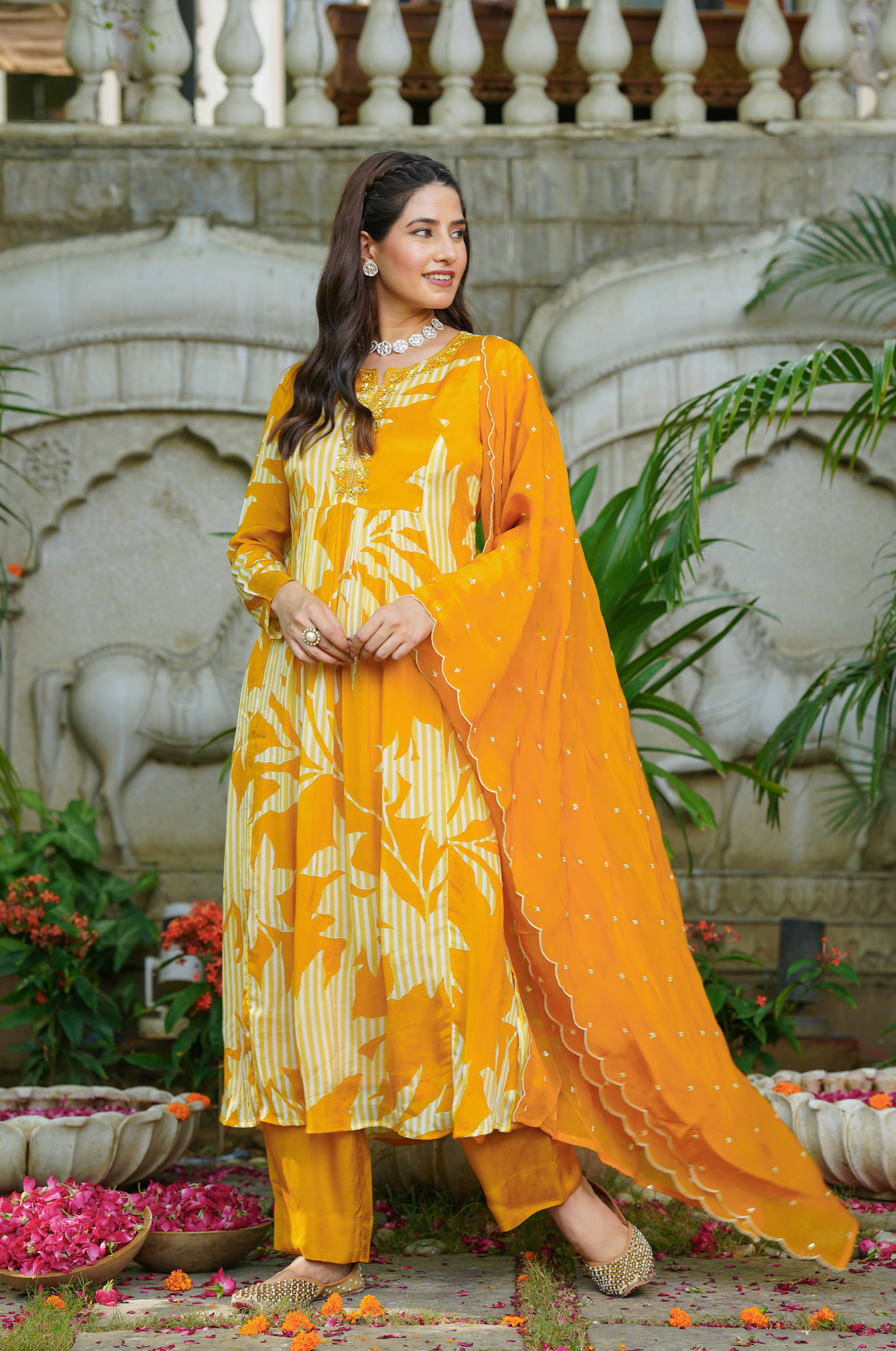 Tuscan Yellow Suit Set