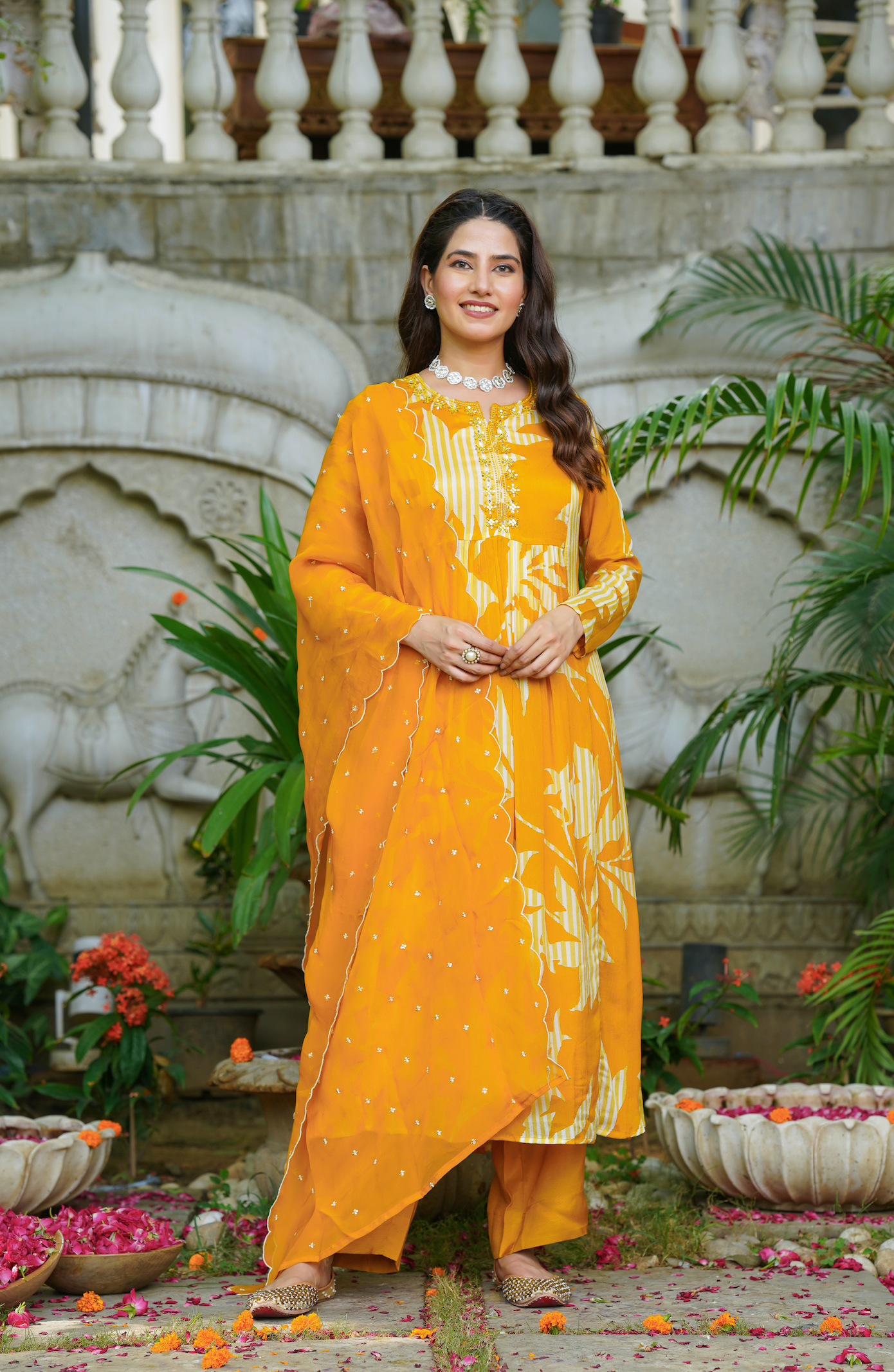 Tuscan Yellow Suit Set