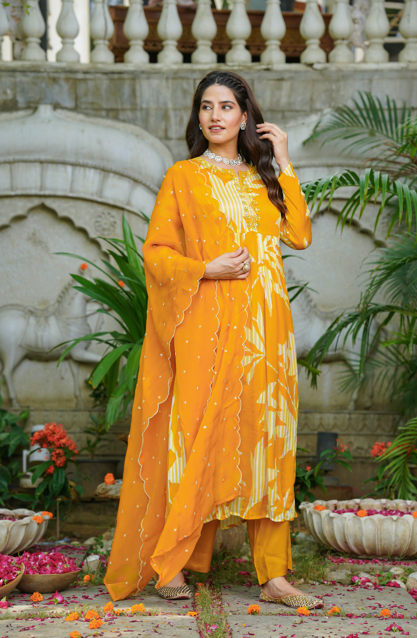 Tuscan Yellow Suit Set