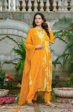 Tuscan Yellow Suit Set