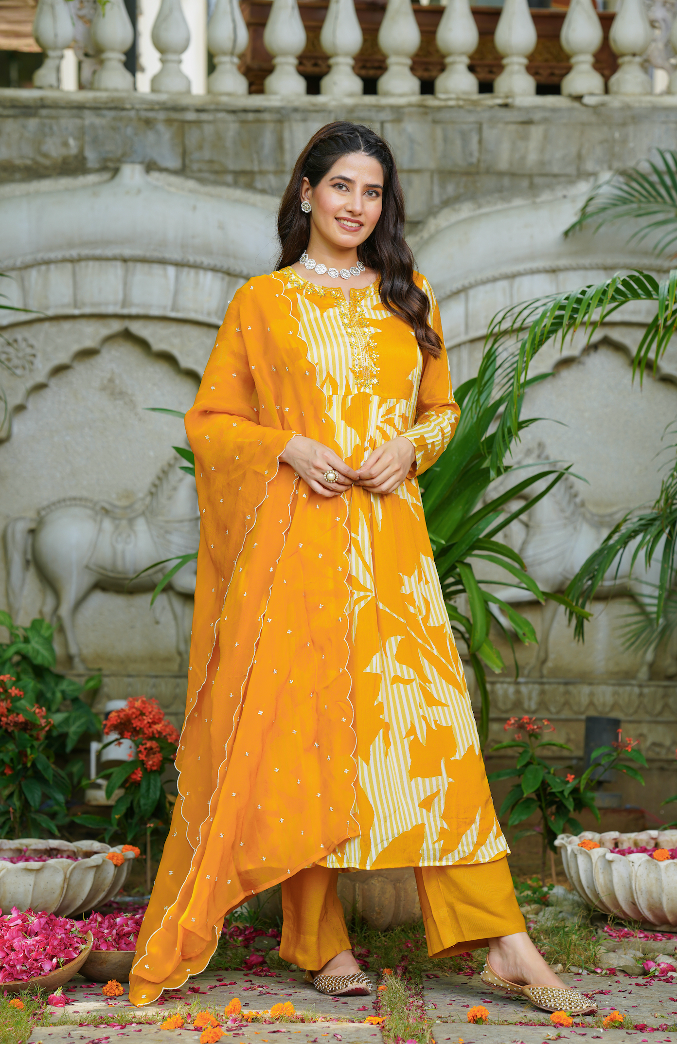 Tuscan Yellow Suit Set
