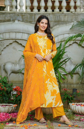 Tuscan Yellow Suit Set