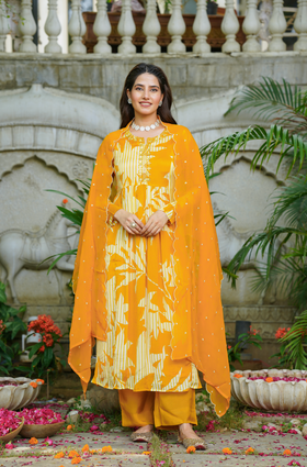 Tuscan Yellow Suit Set