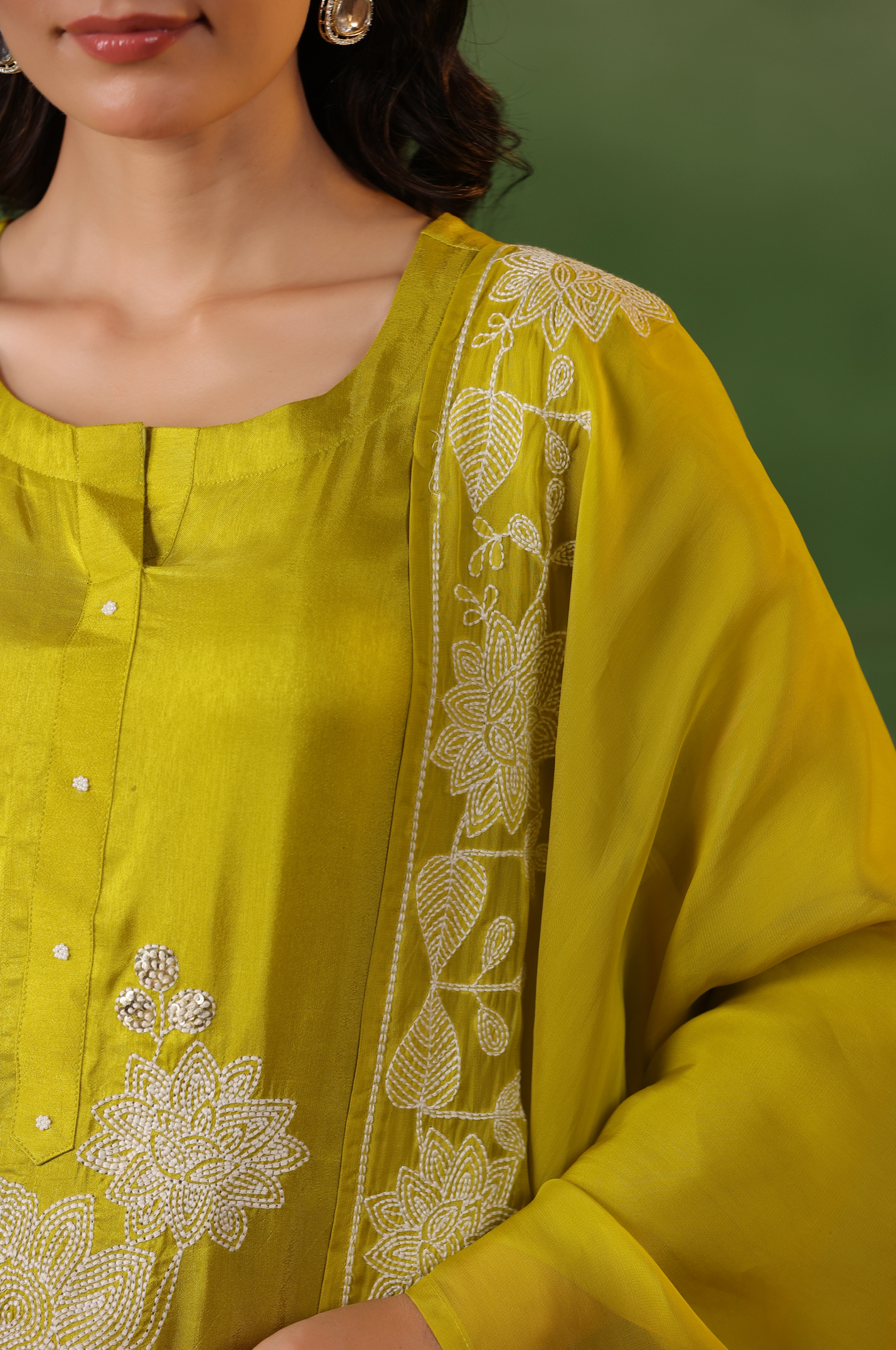 Luxury Mustard Suit set