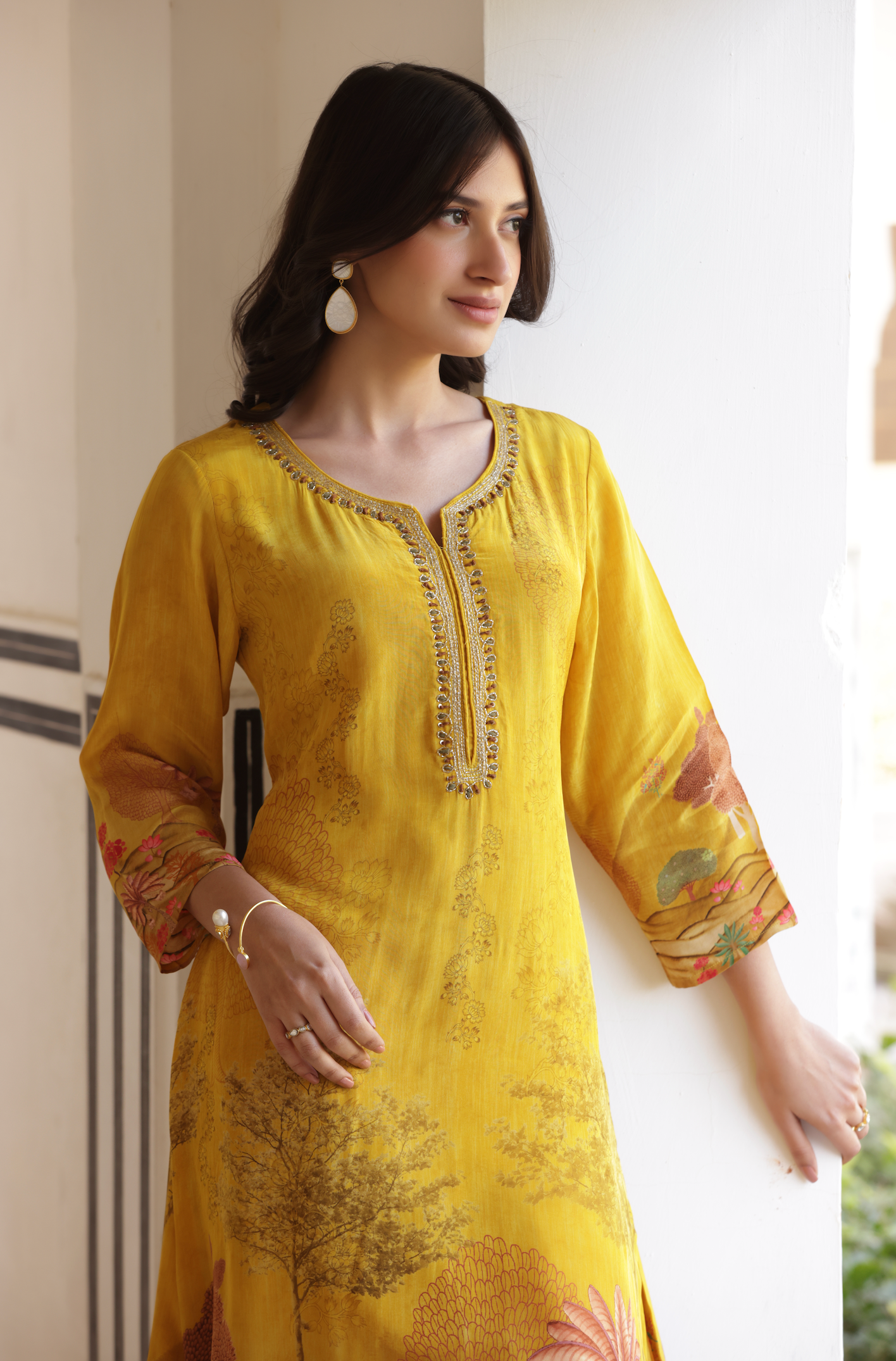 Lush Mustard Suit Set
