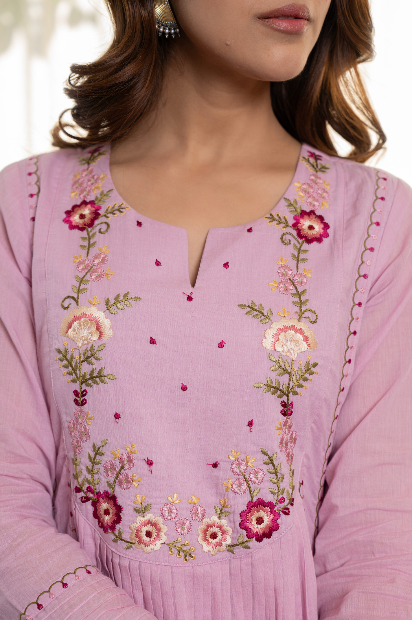 Rosy Bloom Suit Set