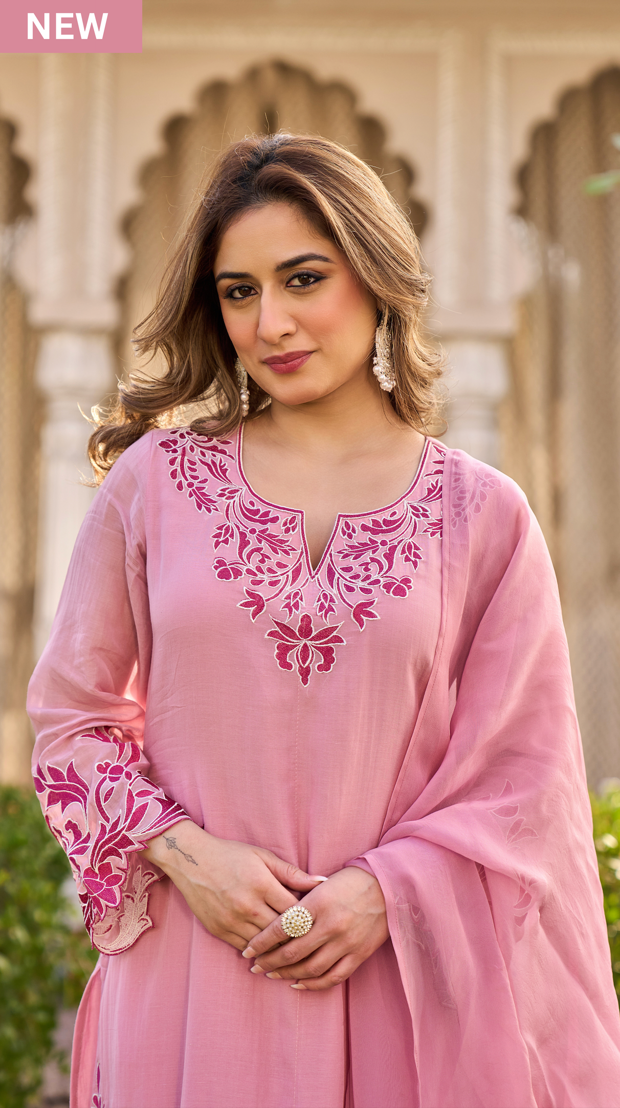 Rosewood Bloom Suit Set