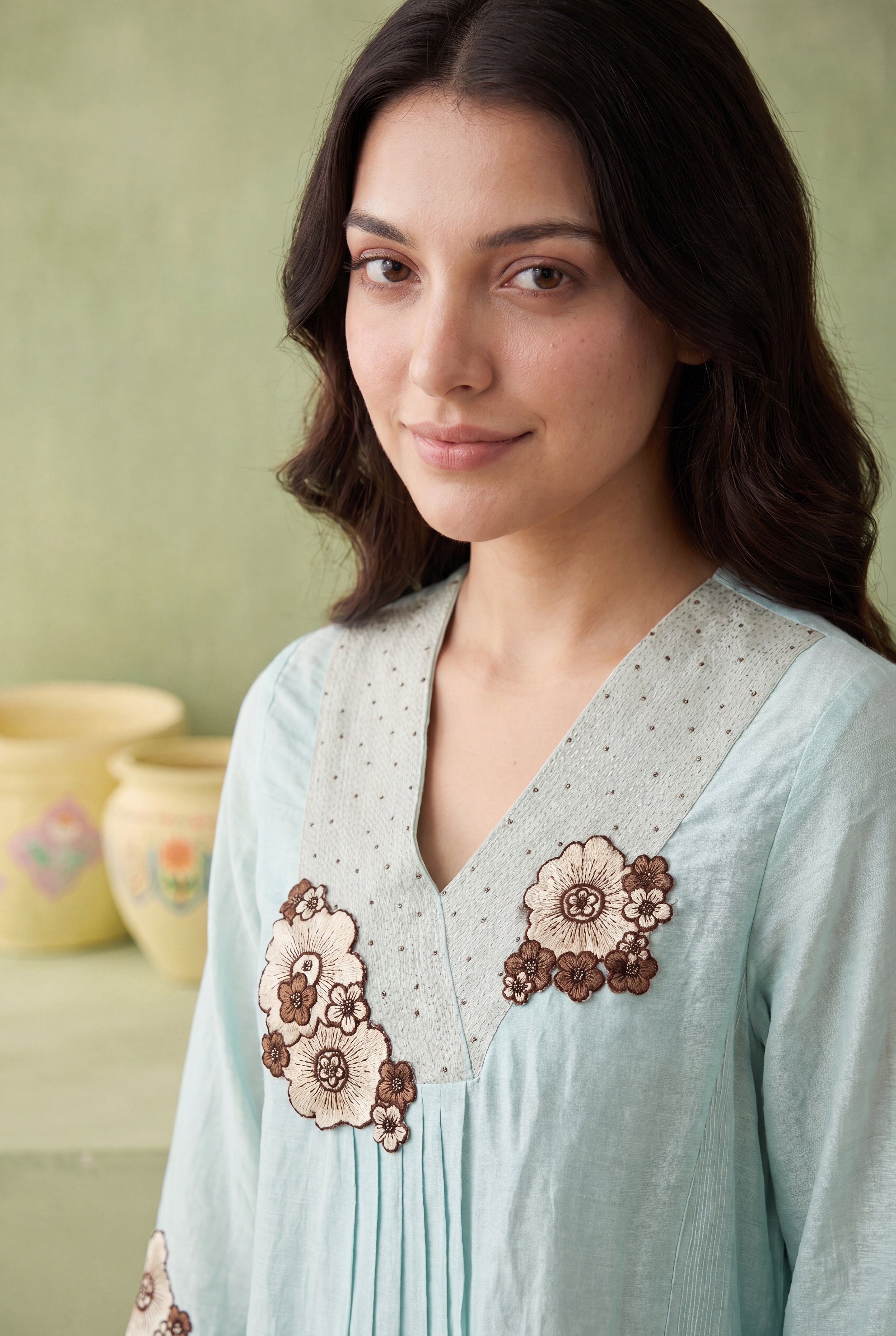 Seafoam Bloom Co-Ord Set