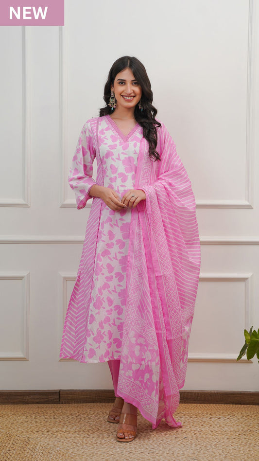 Rose Pink suit set