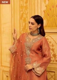 Royal Blush Swiss Tissue Suit Set