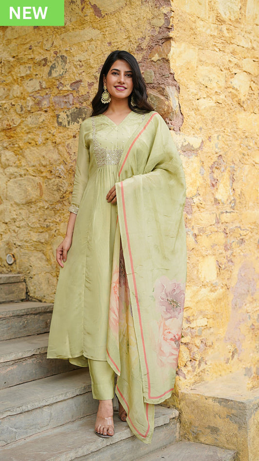 Fern Green Suit Set