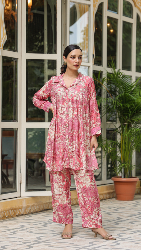 Rosy Pink Co-ord Set