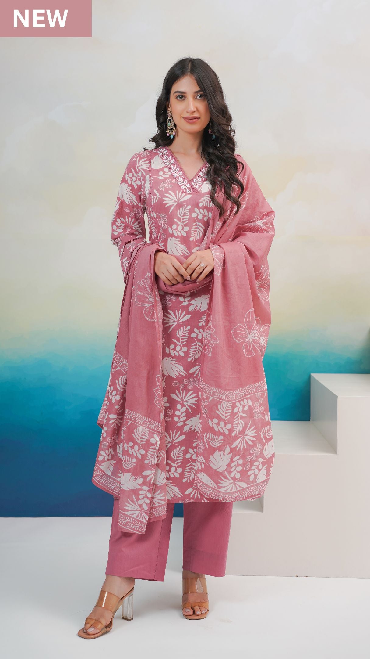 Dark Pink Suit Set