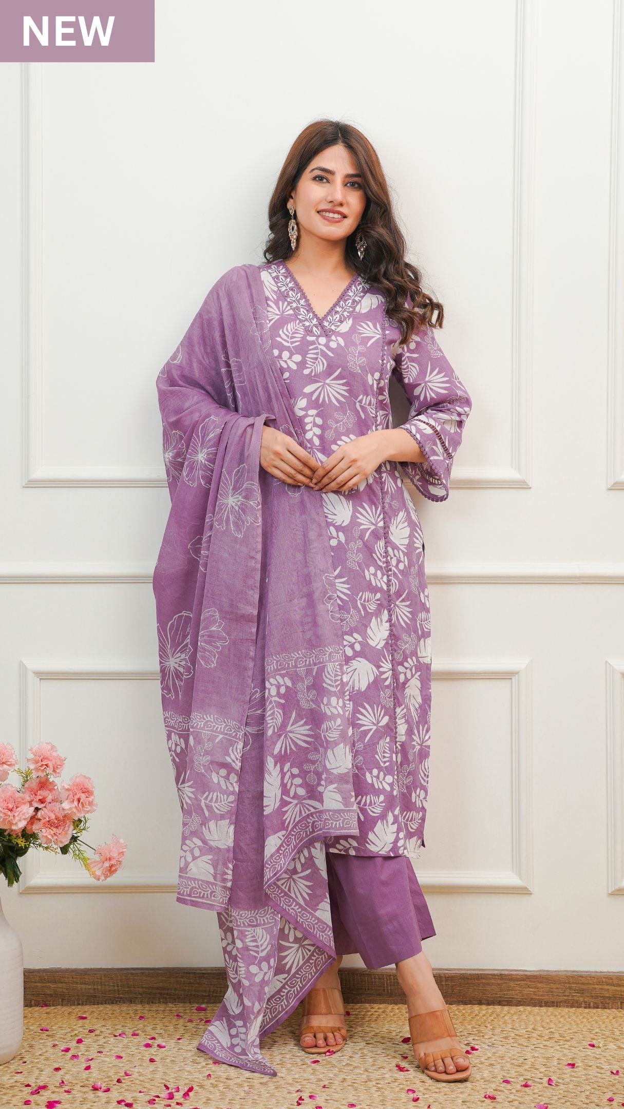 Crocus Purple Suit Set