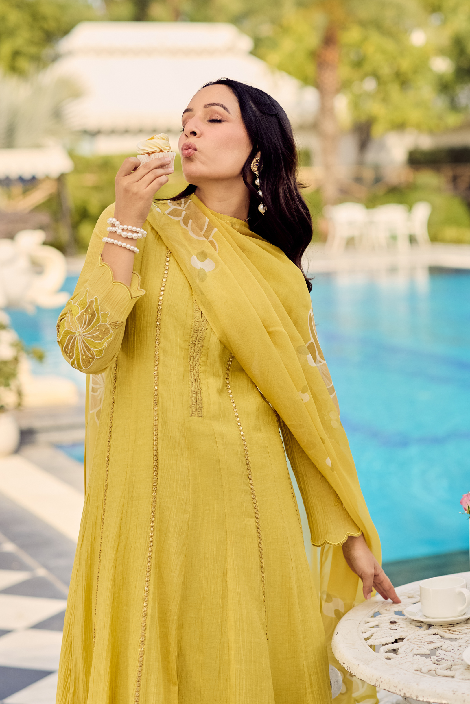 Royal Sunflower Suit Set