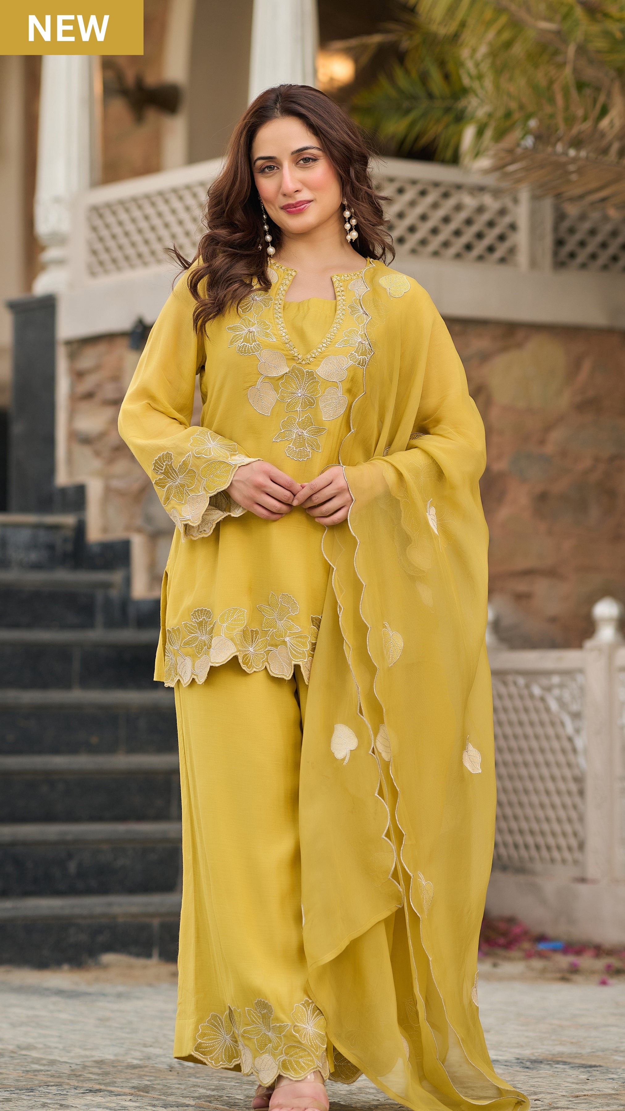 Golden Aura Suit Set