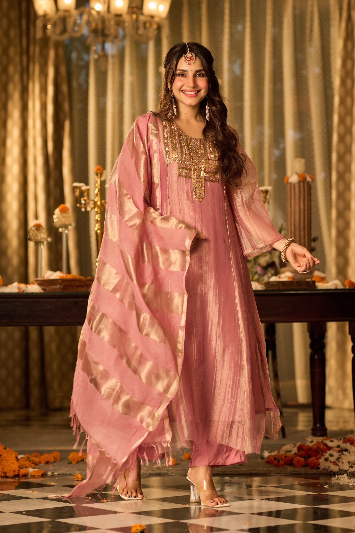 Rosegold Radiance Suit Set