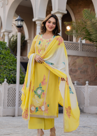 Sunlit Haldi Suit Set