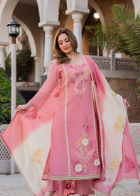 Blush Aura Kurta Set