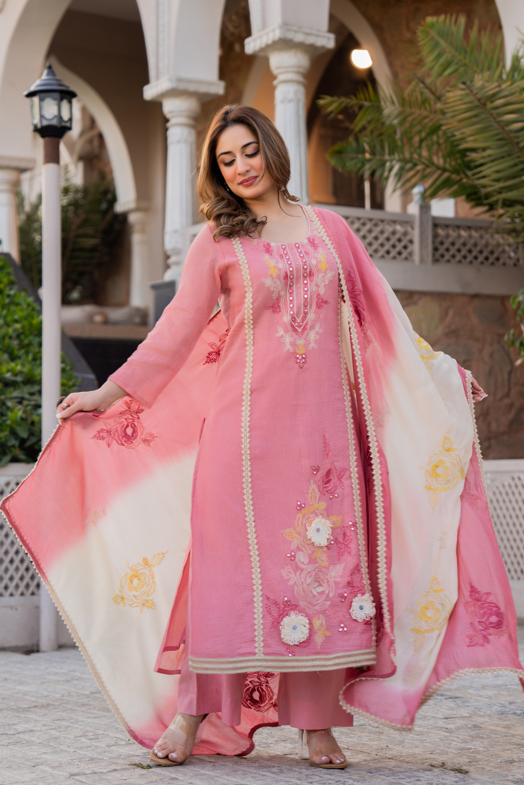 Blush Aura Suit Set