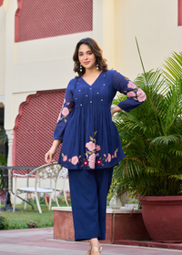 Twilight Blossom Co-ord Set