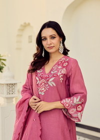 Rose Blush Bloom Suit Set