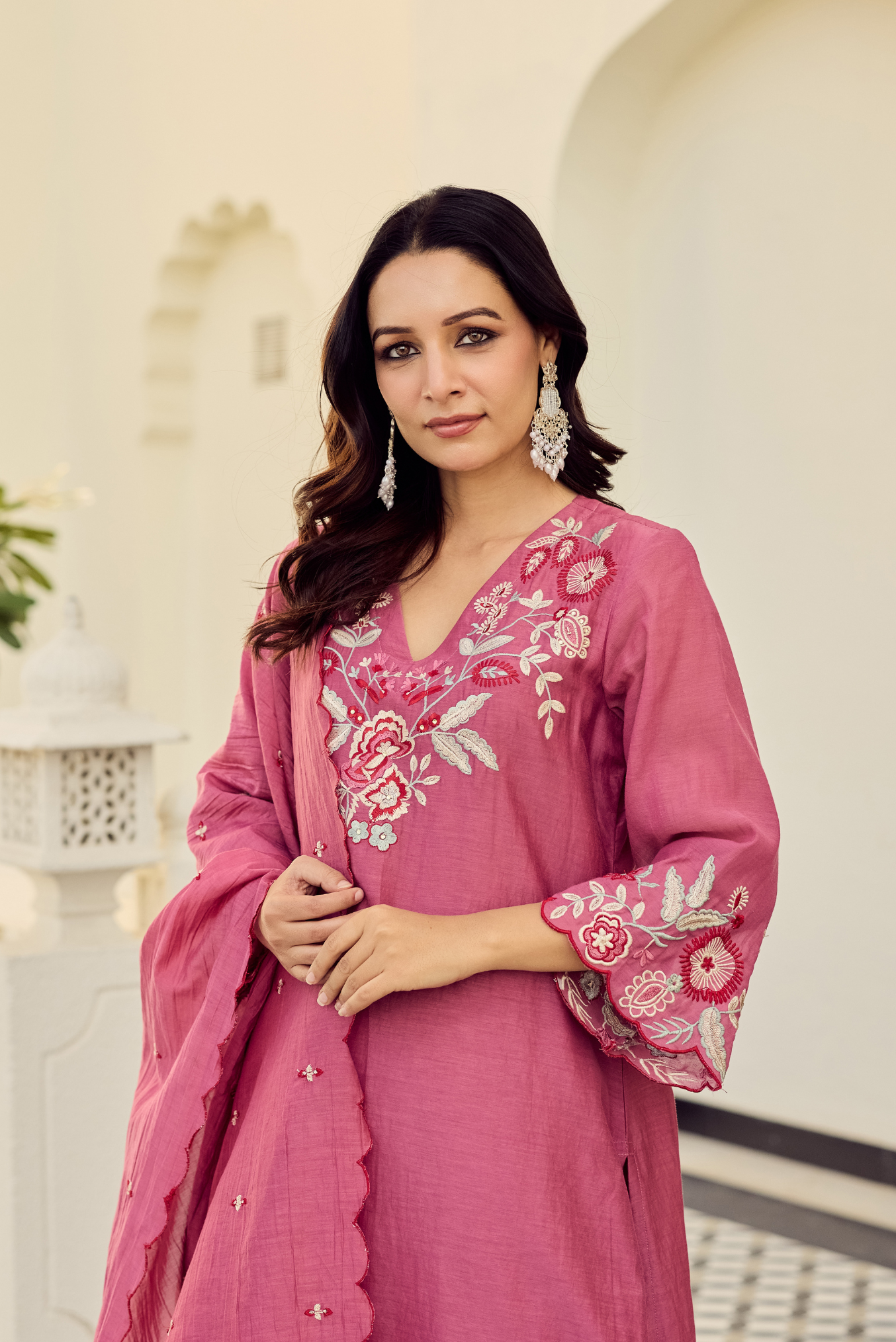 Rose Blush Bloom Suit Set