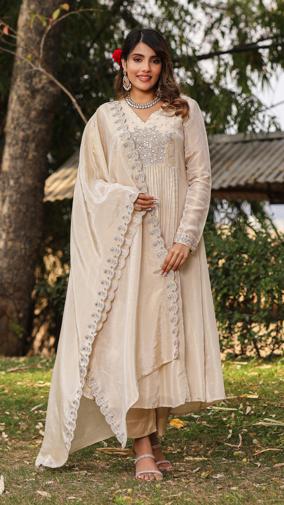 Pearl Ivory Kurta Set