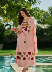 Blush Flora Suit Set