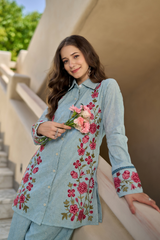 Powder Blue Co-Ord Set