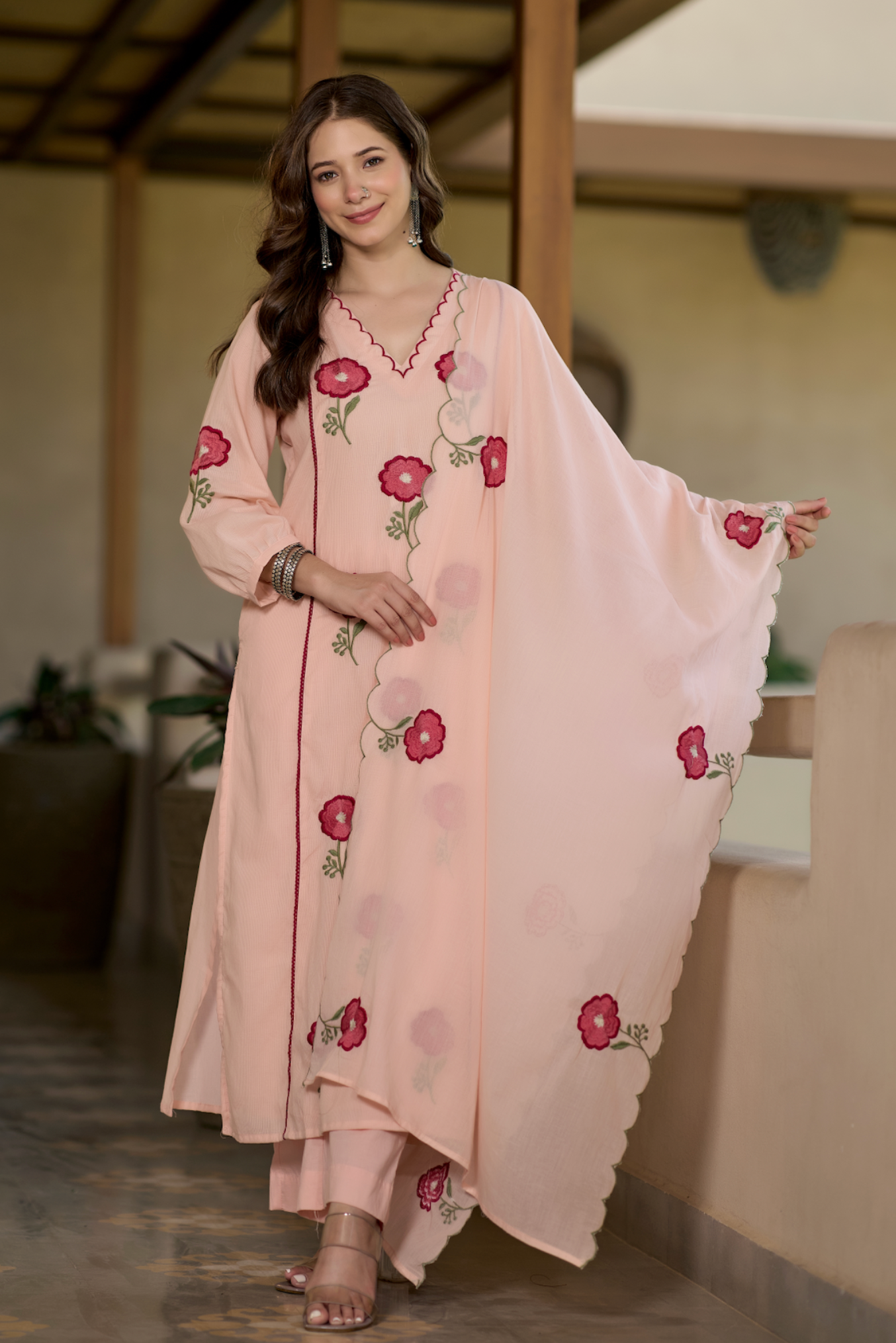 Blush Bloom Suit Set