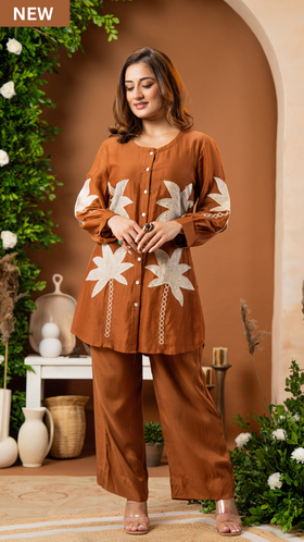 Caramel Grace Co-ord Set