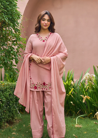 Blush Pink Suit Set