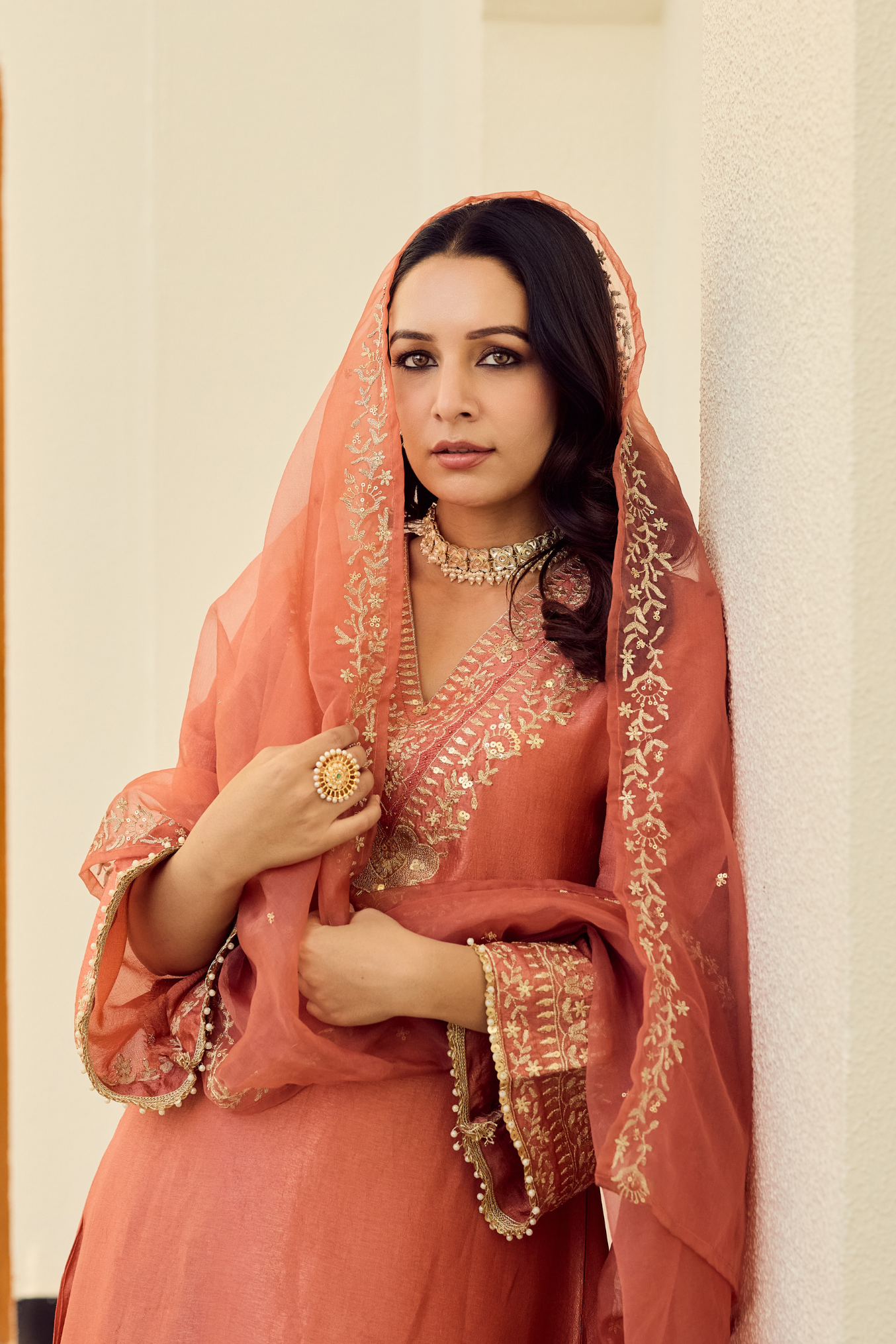 Blush Coral Suit Set