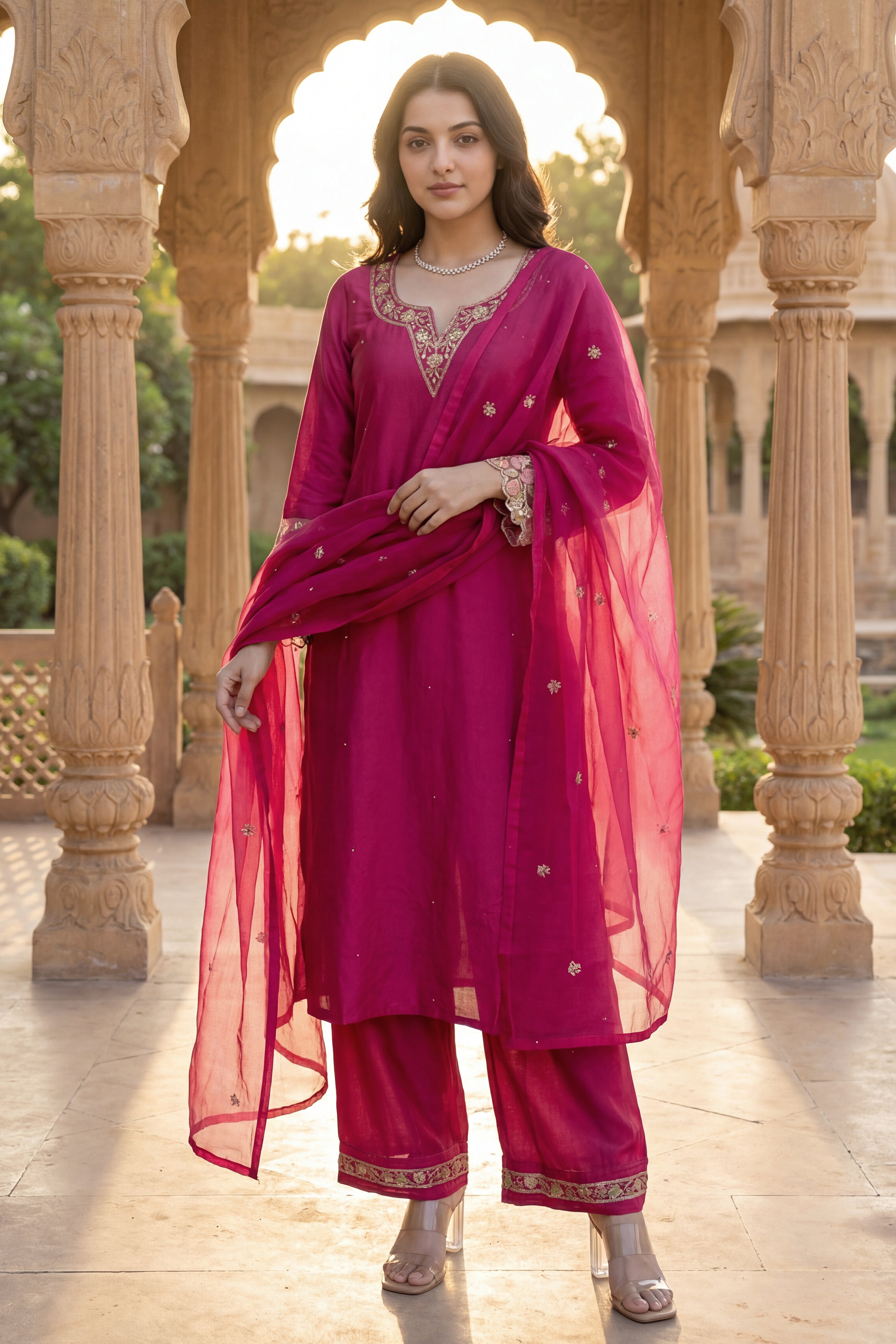 Blush Royale Suit Set
