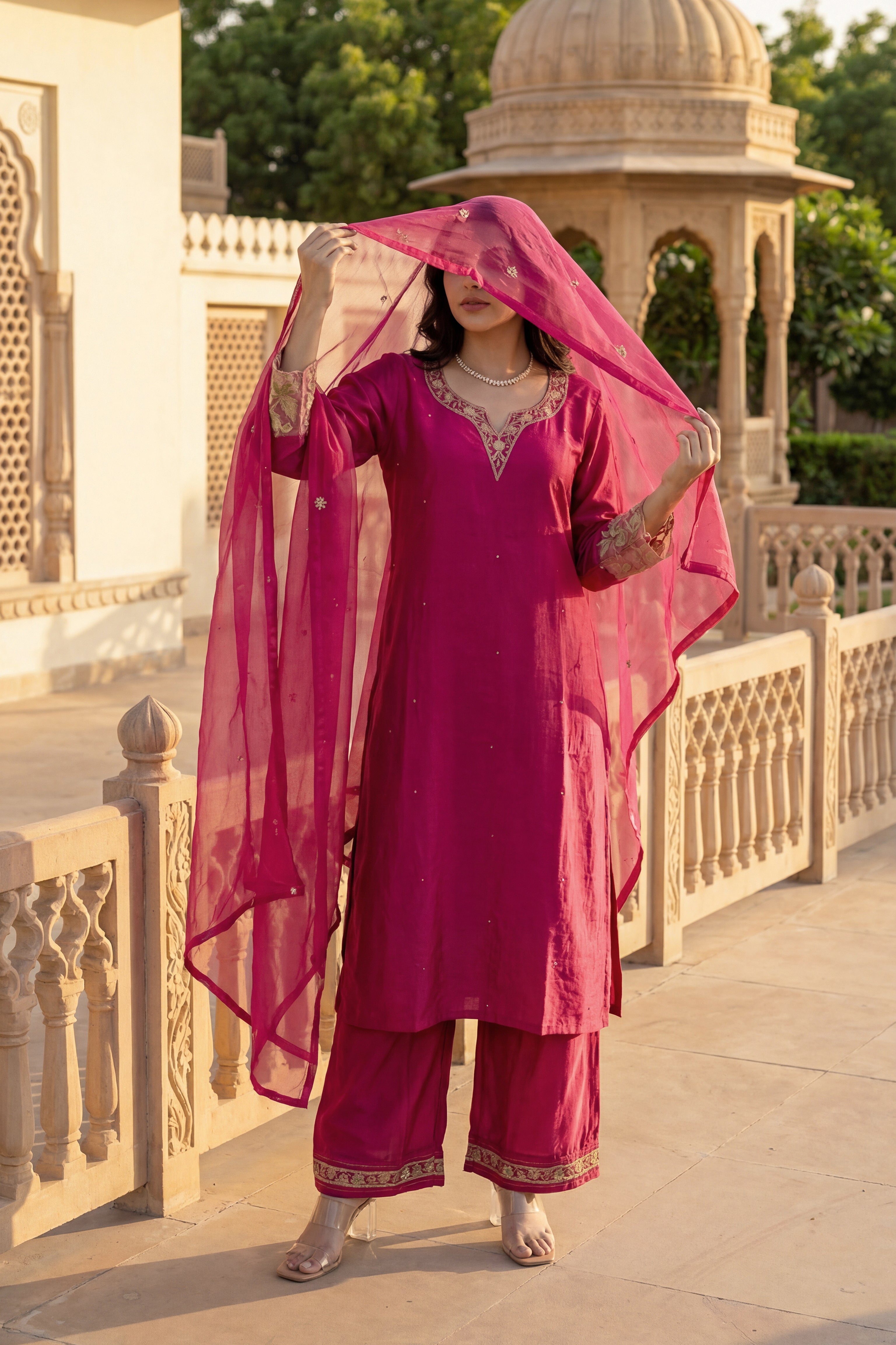 Blush Royale Suit Set
