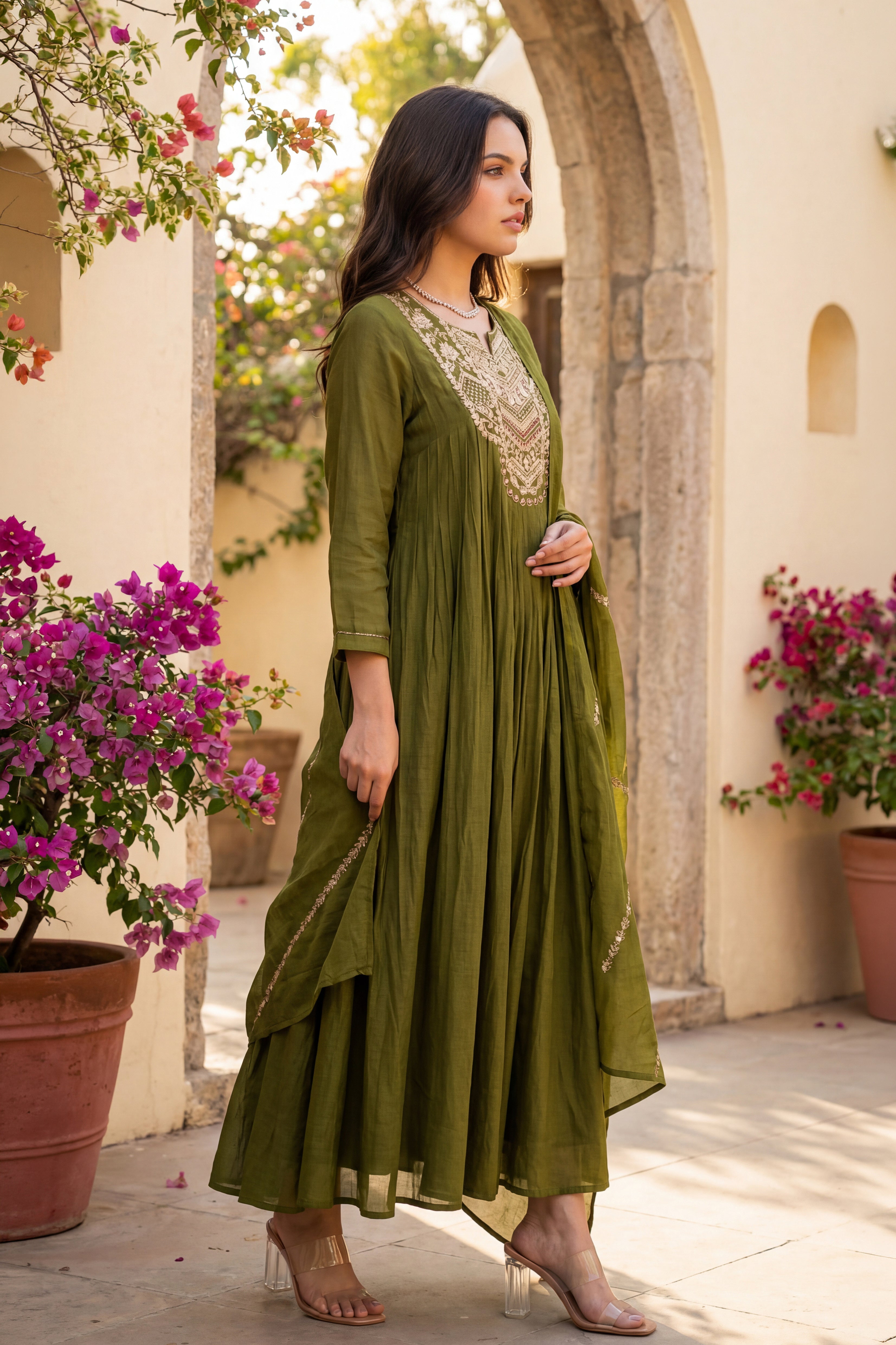 Olive Grace Mulberry Suit Set