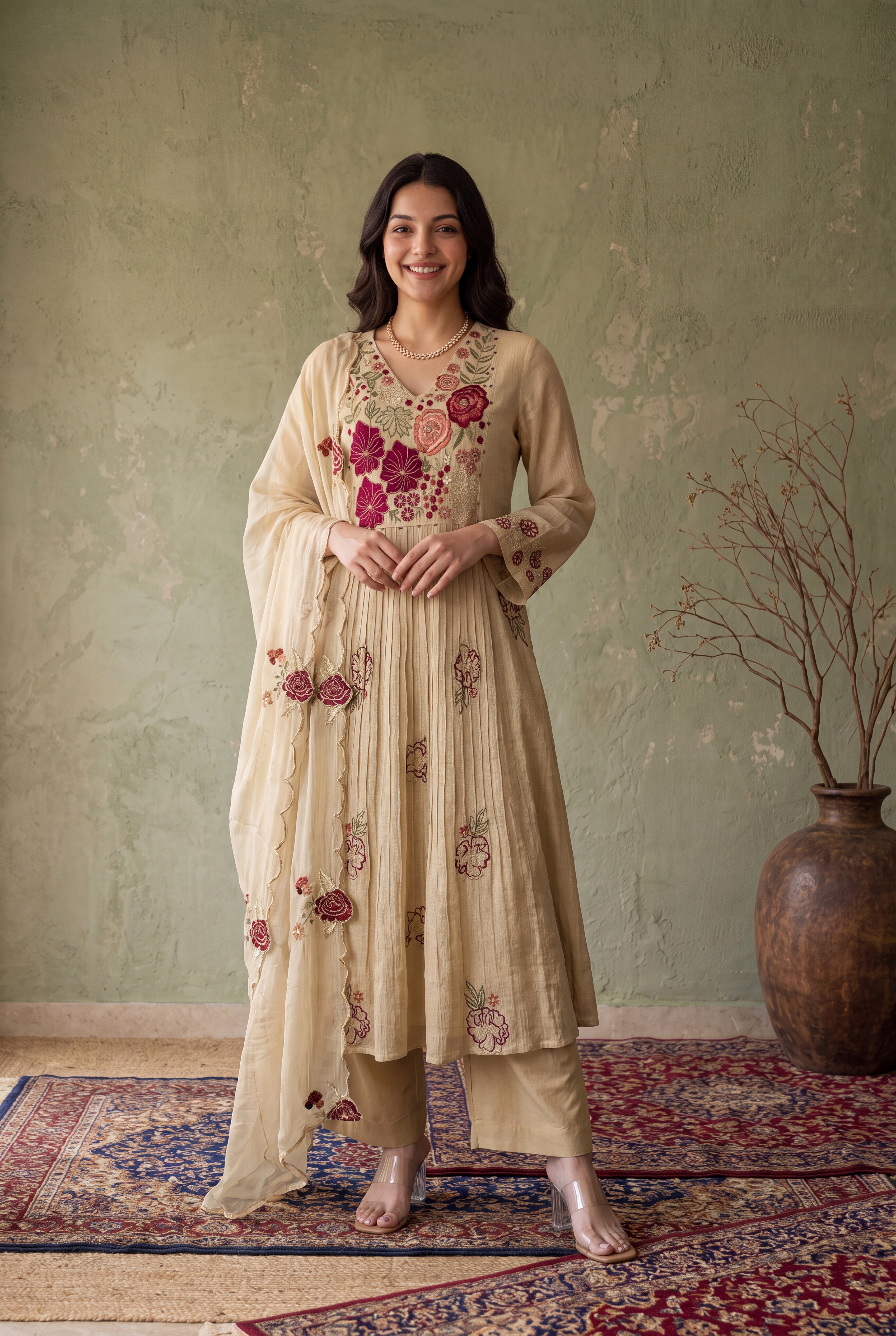 Moonlight Bloom Suit Set