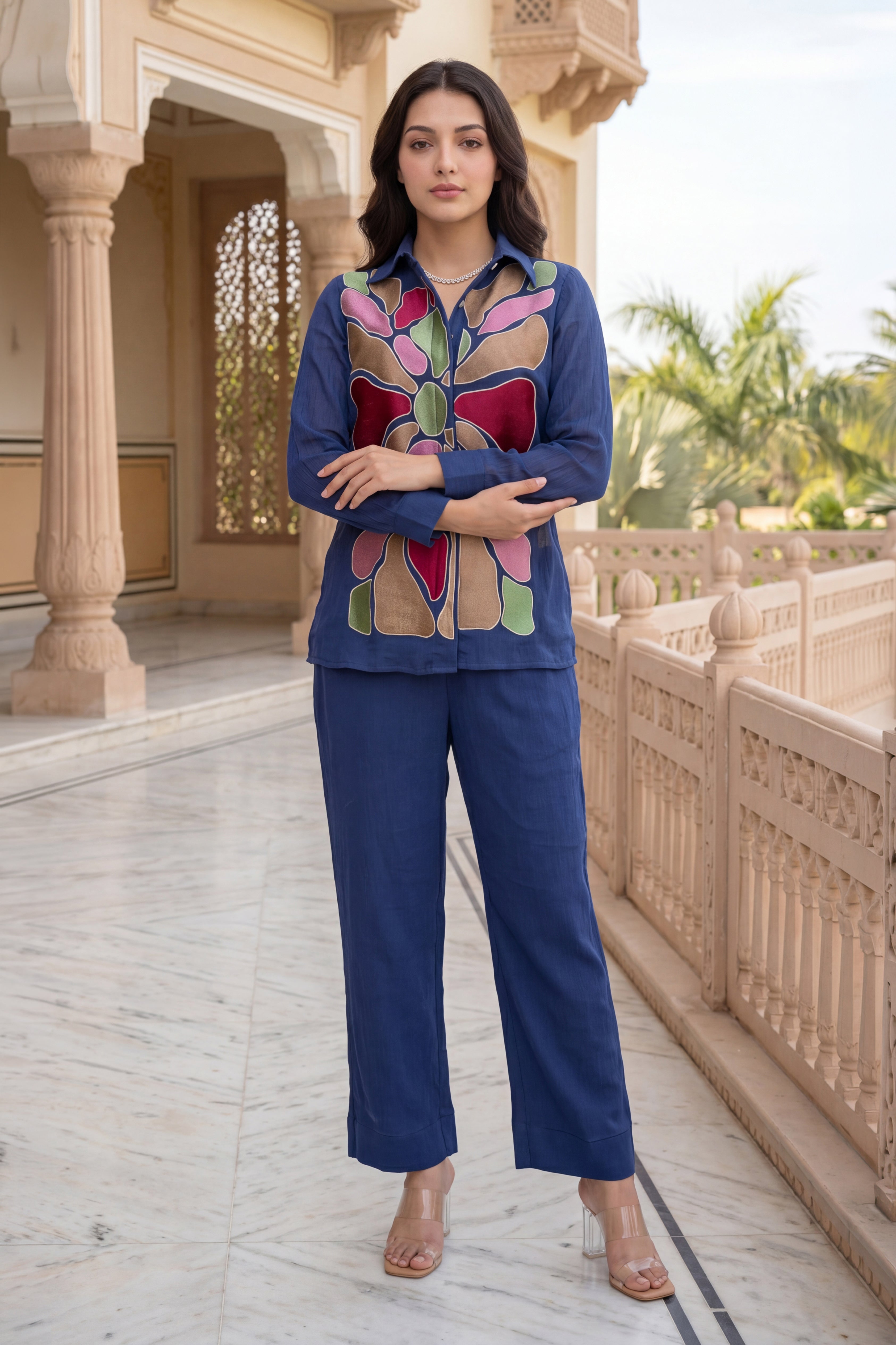 Midnight Orchid Co-ord Set