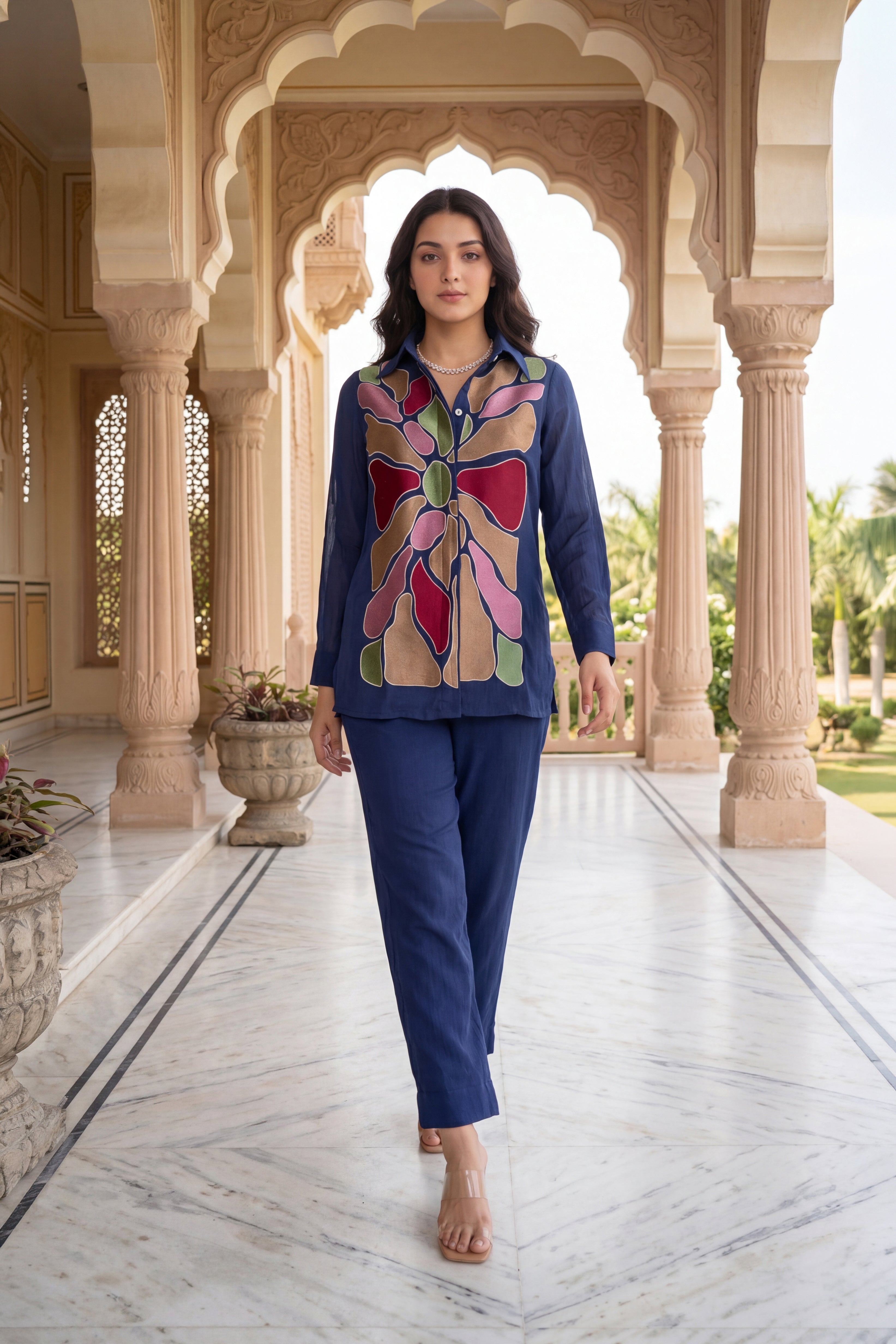 Midnight Orchid Co-ord Set