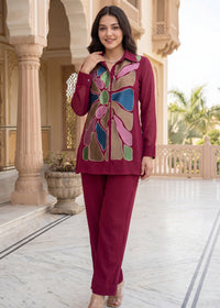 Royal Orchid Co-ord Set