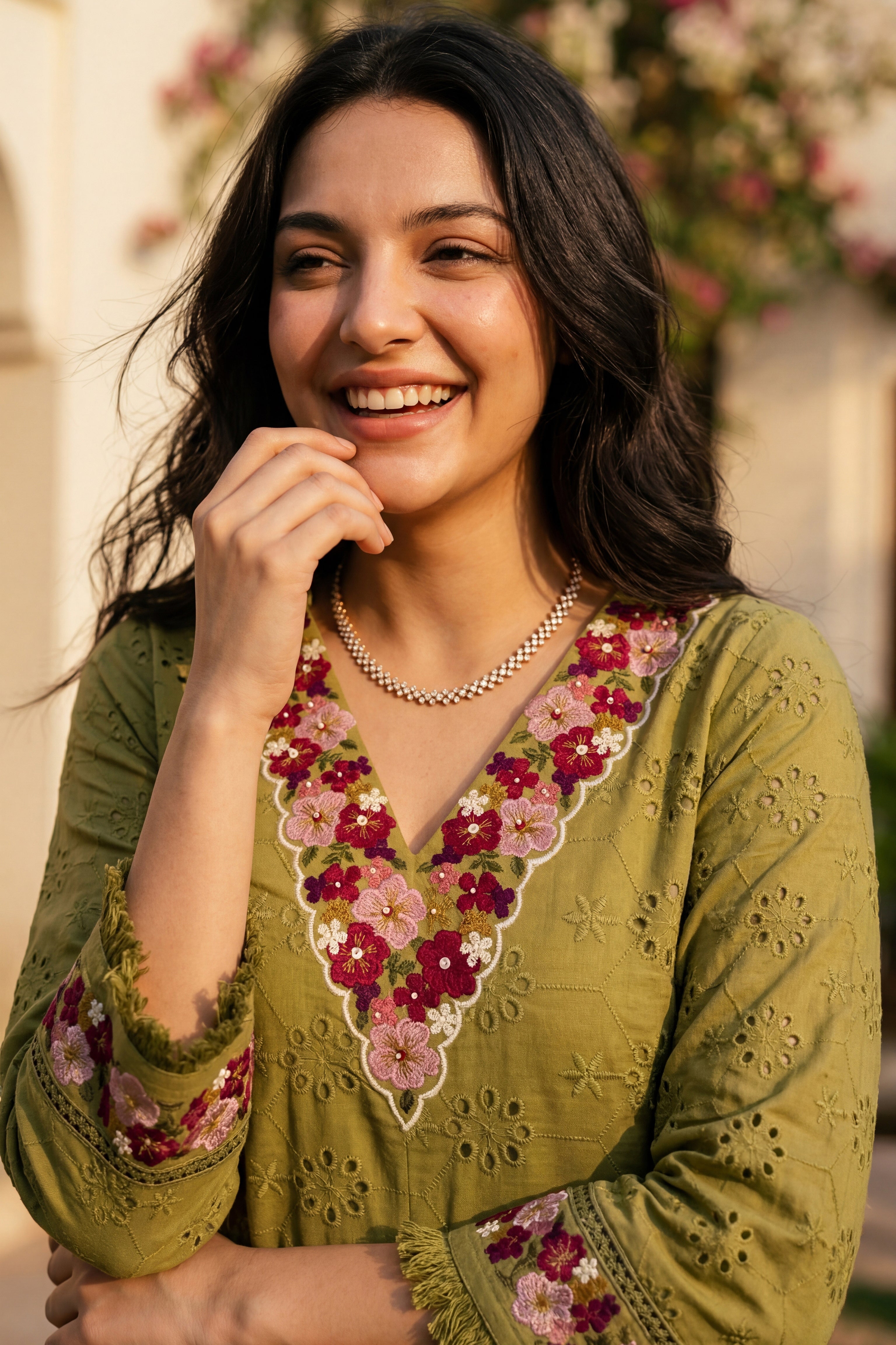 Mehendi Grace Suit Set